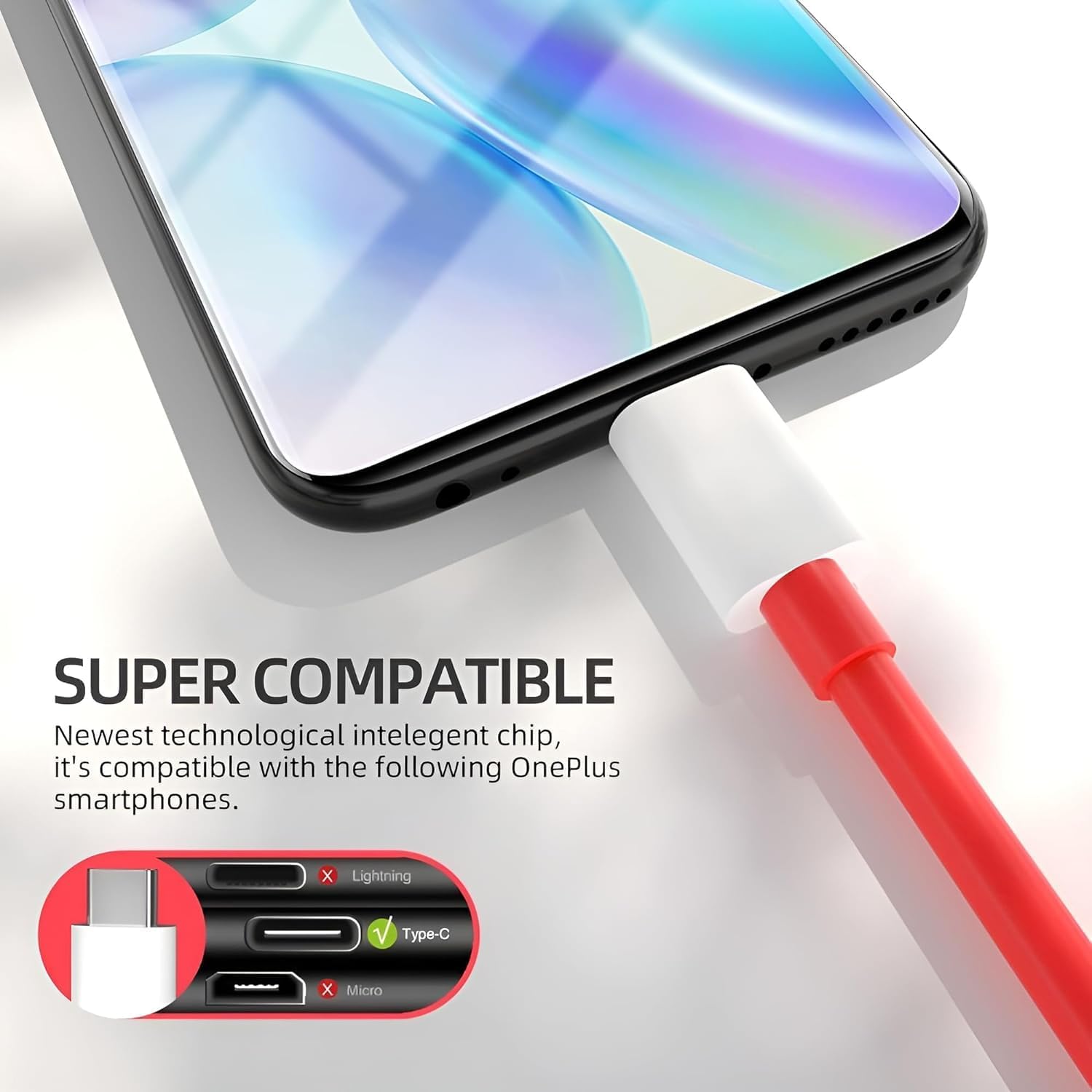 TVN 65W SUPEVOOC Fast Charger with Type-C Cable - DropSr
