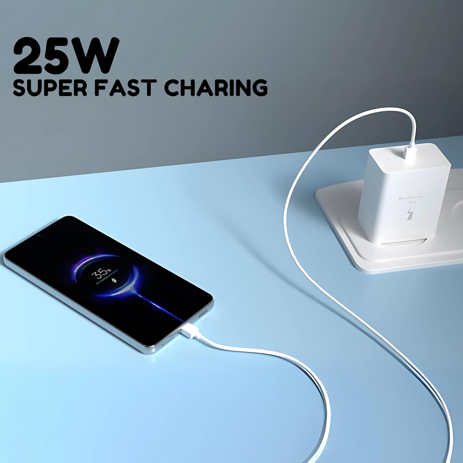 TVN 25W C-Type Super Fast Adapter 2025 White - DropSr
