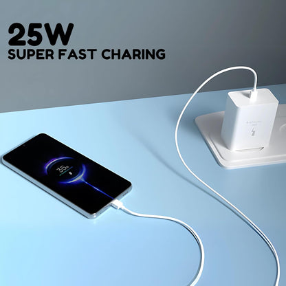 TVN 25W C-Type Super Fast Adapter 2025 White - DropSr