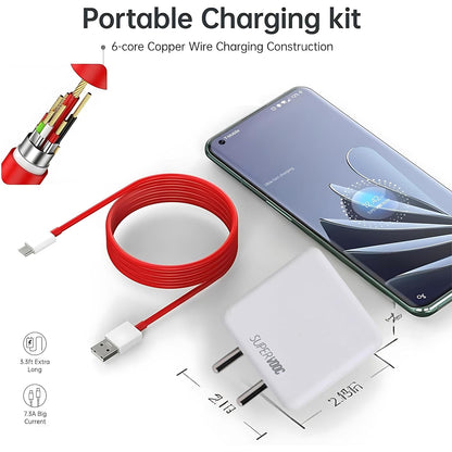 TVN 100W SUPEVOOC Fast Charger with Type-C Cable - DropSr