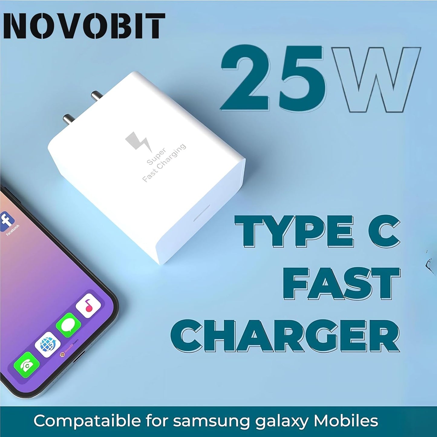 TVN 25W C-Type Super Fast Adapter 2025 White - DropSr
